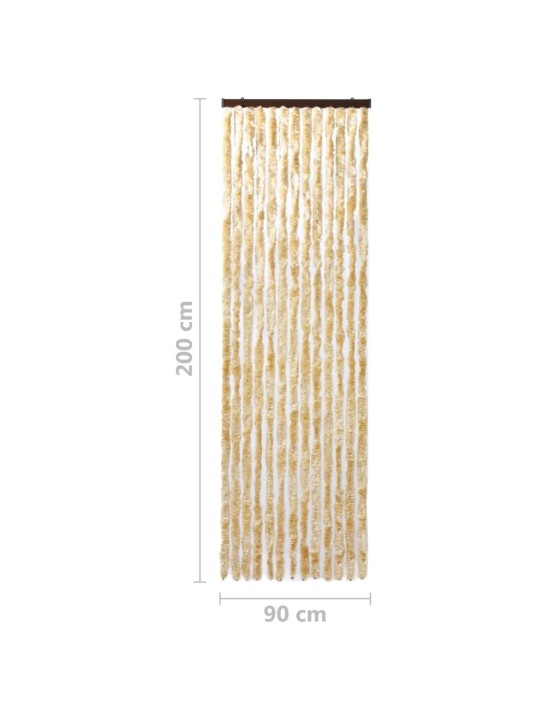 Hyönteisverho beige 90x200 cm Chenille