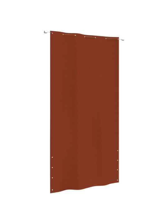 Parvekkeen suoja terrakotta 140x240 cm Oxford kangas