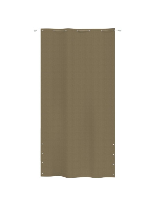 Parvekkeen suoja taupe 140x240 cm Oxford kangas