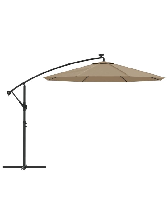 Aurinkovarjon vaihtokangas harmaanruskea 350 cm