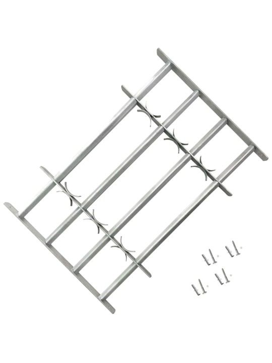 Säädettävä ikkunan turvaristikko 2 kpl 1000 - 1500 mm