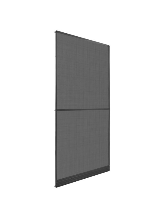 Saranoitu hyönteisverkko oviin 100x215 cm antrasiitti