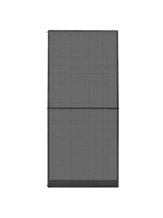 Saranoitu hyönteisverkko oviin 100x215 cm antrasiitti