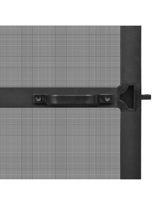 Saranoitu hyönteisverkko oviin 120x240 cm antrasiitti