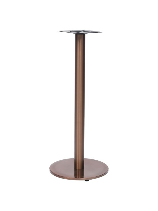 Bistropöydän jalka kullanvärinen ø45x107 cm ruostumaton teräs