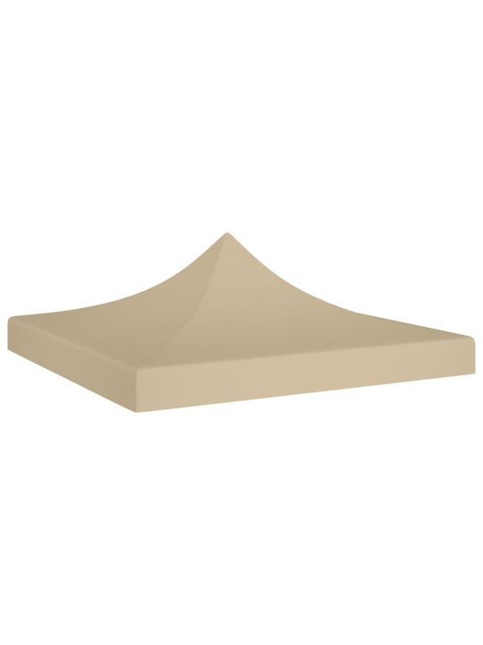 Juhlateltan katto 3x3 m beige 270 g/m²