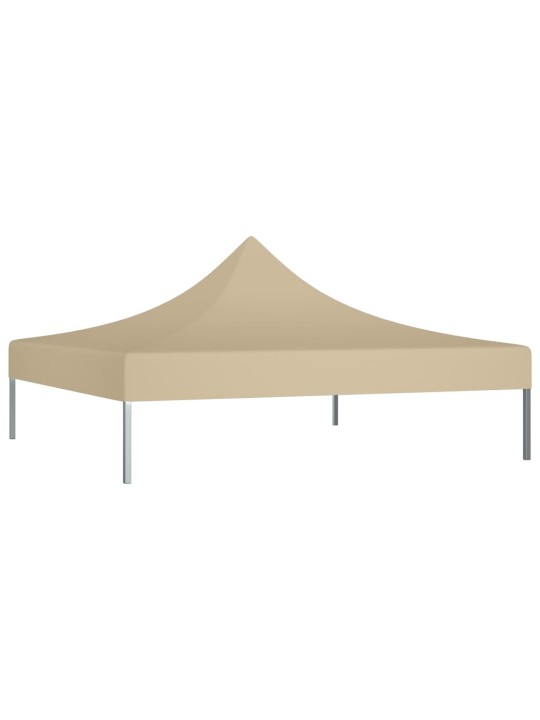 Juhlateltan katto 3x3 m beige 270 g/m²