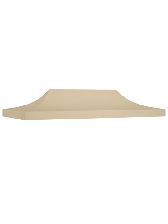 Juhlateltan katto 6x3 m beige 270 g/m²