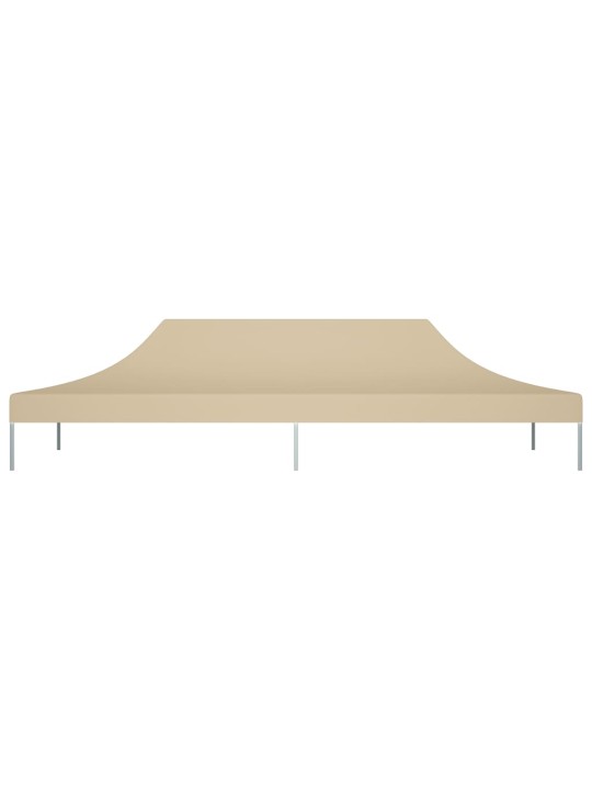 Juhlateltan katto 6x3 m beige 270 g/m²