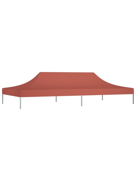 Juhlateltan katto 6x3 m terrakotta 270 g/m²