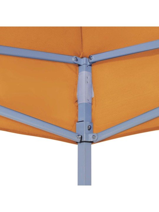 Juhlateltan katto 2x2 m oranssi 270 g/m²