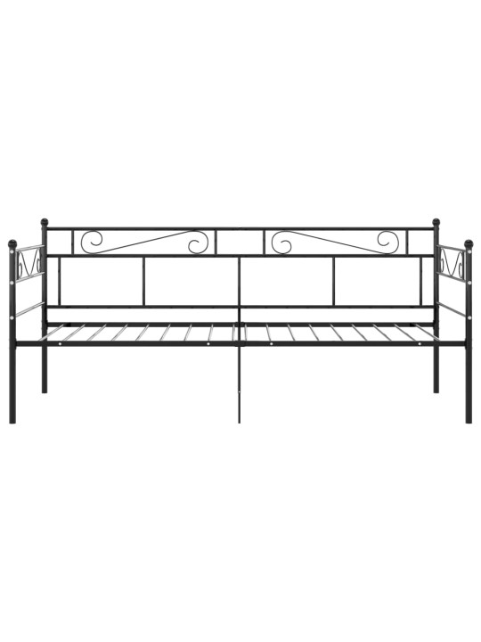 Sohvasängyn runko musta metalli 90x200 cm