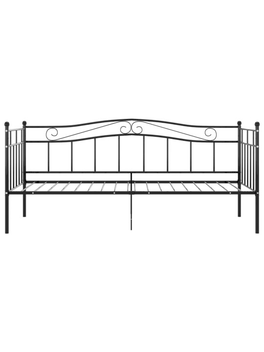 Sohvasängyn runko musta metalli 90x200 cm