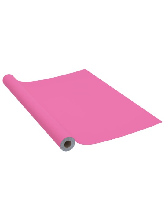 Itseliimautuva huonekalukalvo korkeakiilto pinkki 500x90 cm PVC