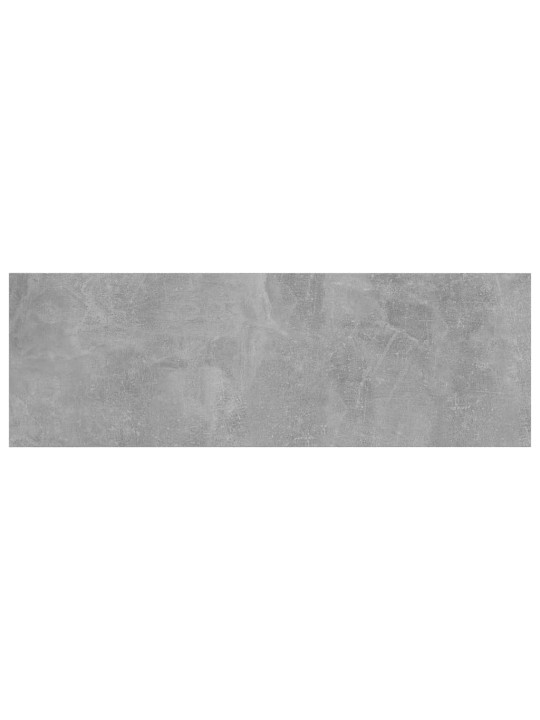 Kirjahyllytasot 4 kpl betoninharmaa 60x20x1,5 cm lastulevy