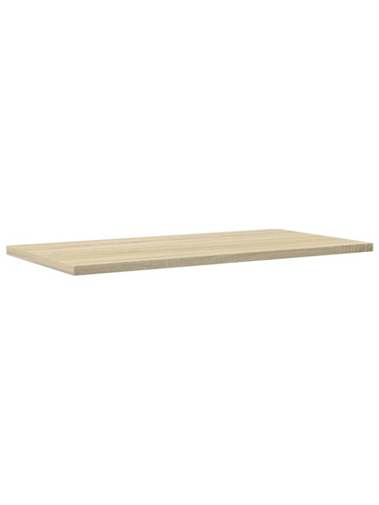Kirjahyllytasot 4 kpl sonoma tammi 60x30x1,5 cm lastulevy