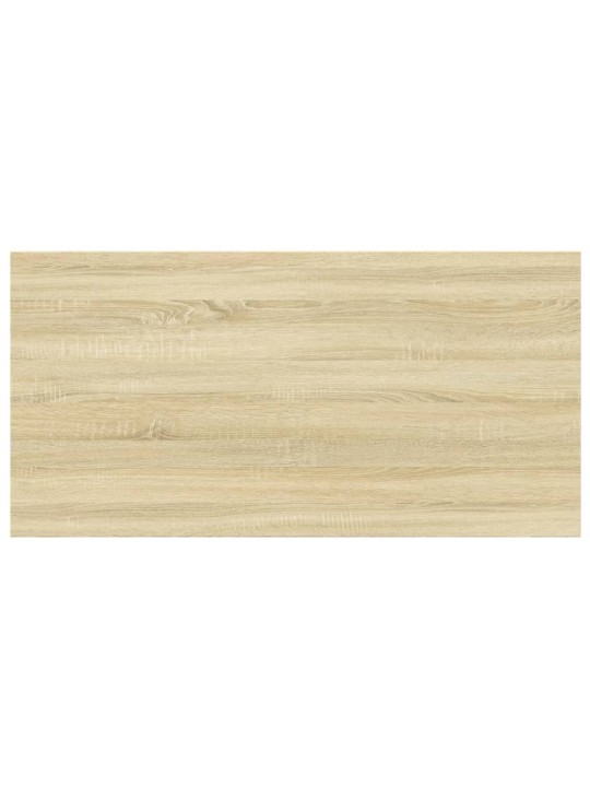 Kirjahyllytasot 4 kpl sonoma tammi 60x30x1,5 cm lastulevy