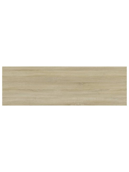 Kirjahyllytasot 4 kpl sonoma tammi 80x20x1,5 cm lastulevy