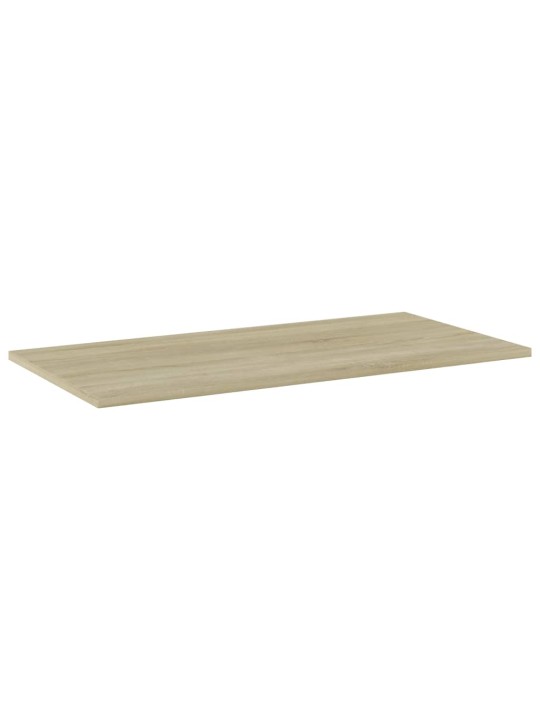 Kirjahyllytasot 4 kpl sonoma-tammi 80x40x1,5 cm lastulevy