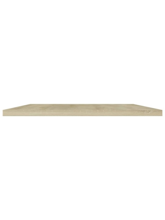 Kirjahyllytasot 4 kpl sonoma-tammi 80x40x1,5 cm lastulevy