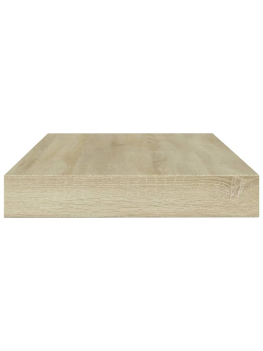 Kirjahyllytasot 4 kpl sonoma-tammi 100x10x1,5 cm lastulevy