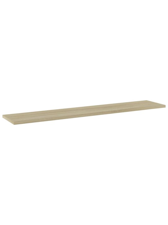 Kirjahyllytasot 4 kpl sonoma tammi 100x20x1,5 cm lastulevy