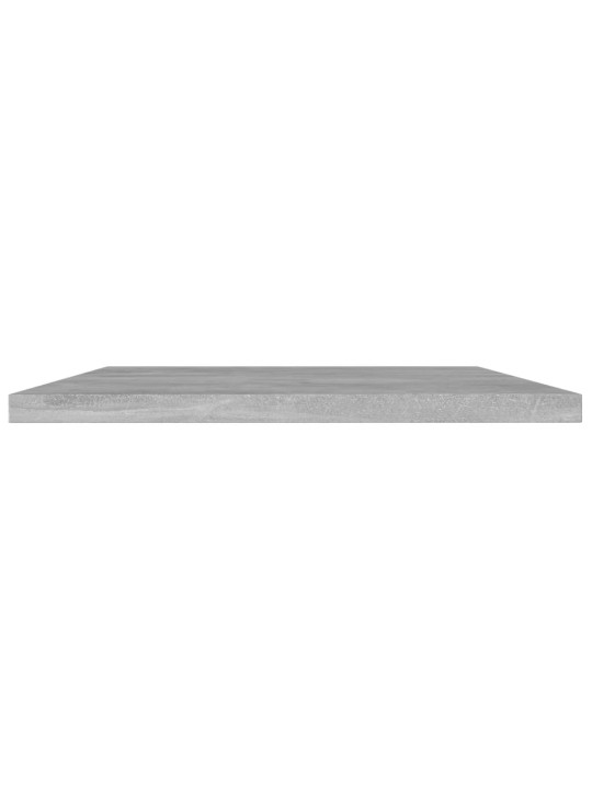 Kirjahyllytasot 4 kpl betoninharmaa 100x20x1,5 cm tekninen puu