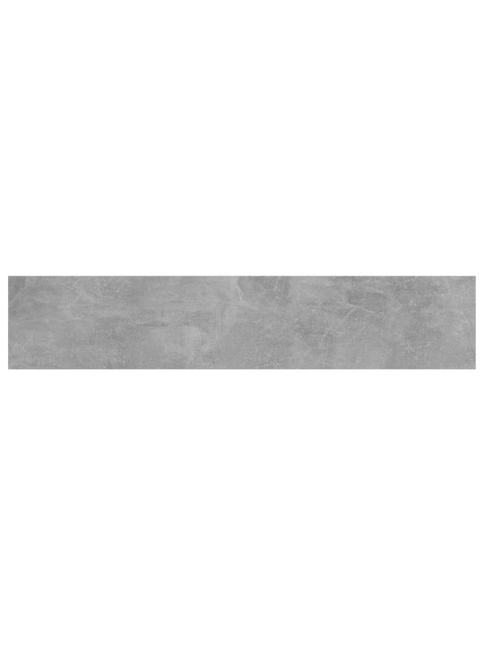 Kirjahyllytasot 4 kpl betoninharmaa 100x20x1,5 cm tekninen puu