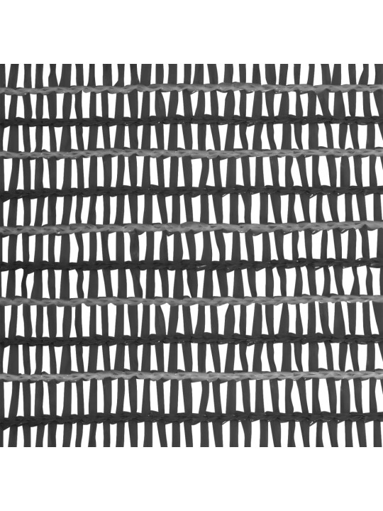 Näkösuoja antrasiitti 1x50 m HDPE 150 g/m²