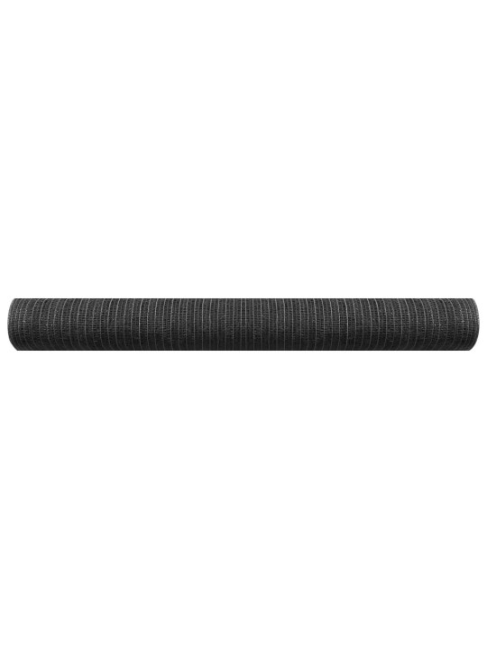 Näkösuoja antrasiitti 1,8x25 m HDPE 150 g/m²