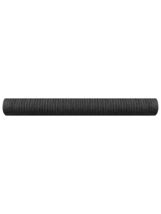 Näkösuoja antrasiitti 3,6x40 m HDPE 195 g/m²