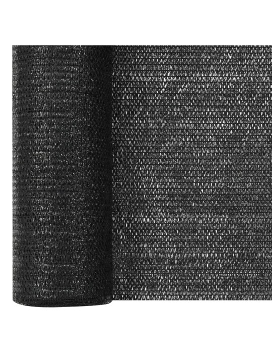 Näkösuoja musta 1,8x50 m hdpe 75 g/m²