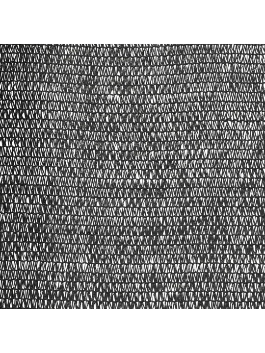 Näkösuoja musta 1,2x10 m HDPE 150 g/m²