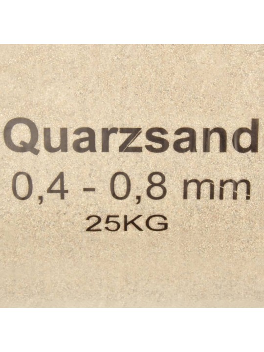 Suodatinhiekka 25 kg 0,4–0,8 mm