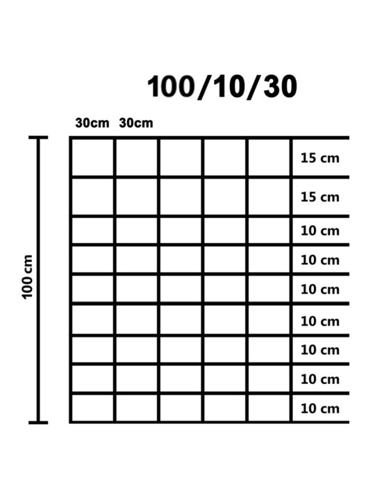 Puutarha-aita galvanoitu teräs 50x1 m hopea