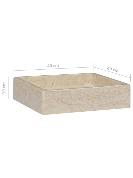 Pesuallas kerma 40x40x10 cm marmori