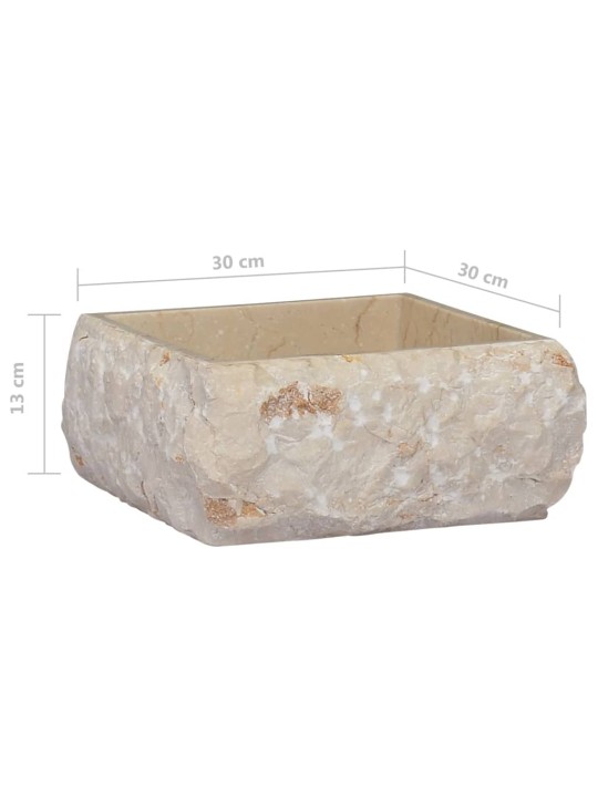 Pesuallas kerma 30x30x13 cm marmori