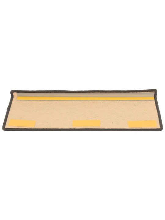 Itsekiinnittyvät porrasmatot 15 kpl 65x21x4 cm harmaa ja beige