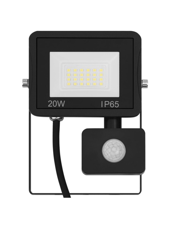 Led-valonheitin sensorilla 20 w lämmin valkoinen