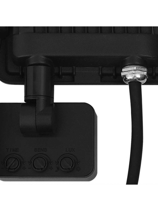 Led-valonheitin sensorilla 20 w lämmin valkoinen