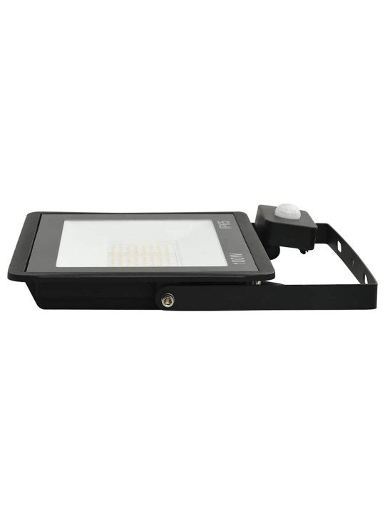 Led-valonheitin sensorilla 100 w lämmin valkoinen