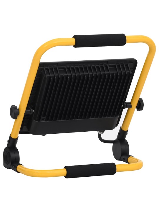 Led-valonheitin kahvalla 100 w lämmin valkoinen