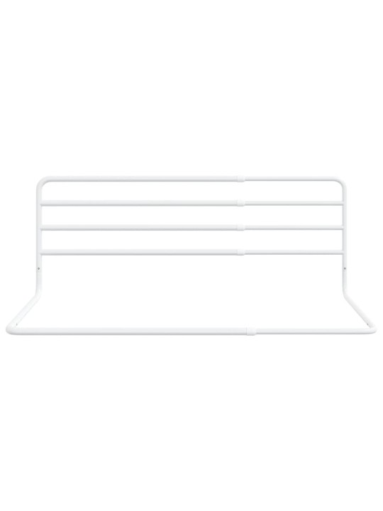 Turvalaita sänkyyn valkoinen (76-137)x55 cm rauta