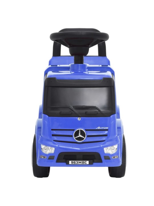 Potkuauto Mercedes-Benz kuorma-auto sininen