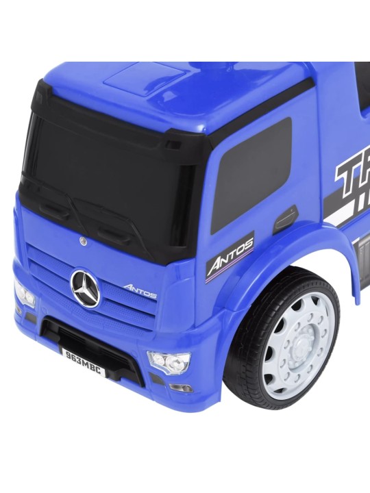 Potkuauto Mercedes-Benz kuorma-auto sininen