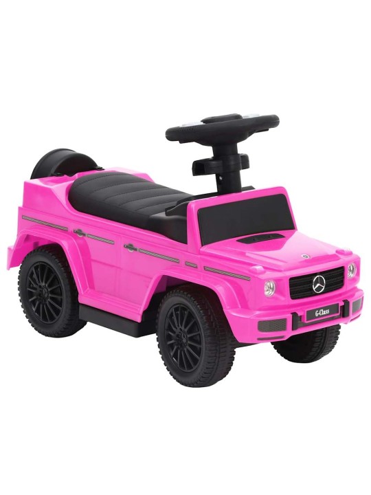 Työnnettävä potkuauto Mercedes-Benz G63 pinkki