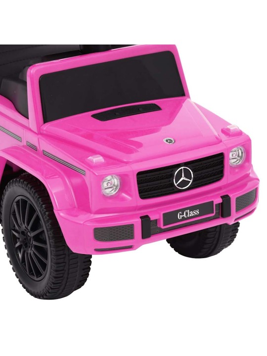 Työnnettävä potkuauto Mercedes-Benz G63 pinkki