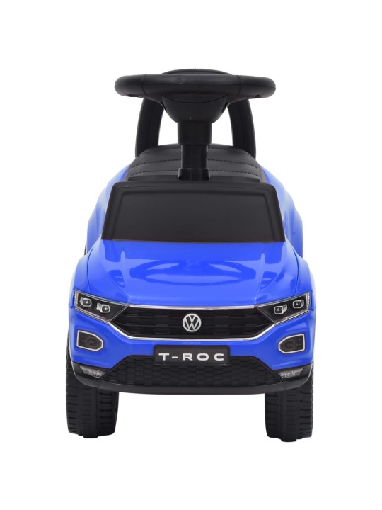 Potkuauto Volkswagen T-Roc sininen