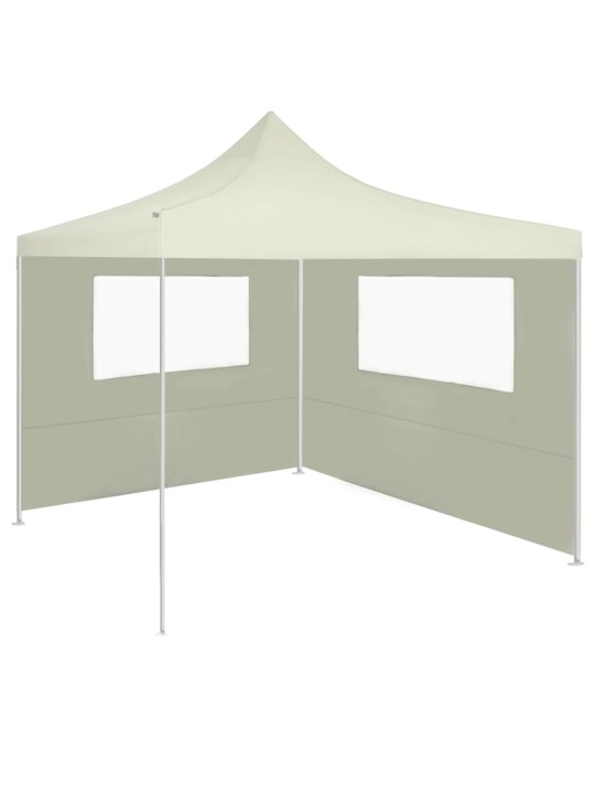 3070421 Gazebo Sidewall with Windows 4x2 m Cream (315310)