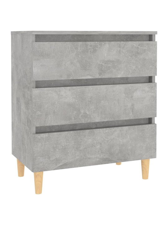 Senkki betoninharmaa 60x35x69 cm lastulevy